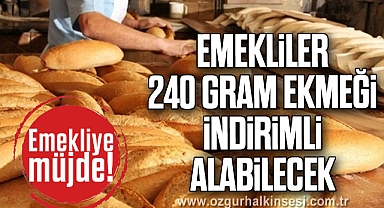 Emekliler 240 Gram Ekmeği İndirimli Alabilecek