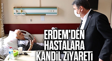 Erdem'den Hastalara Kandil Ziyareti