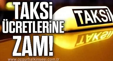 Ereğli’de, taksi ücretlerine zam!