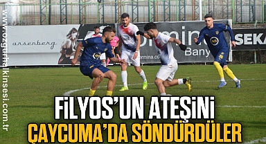 Filyos’un ateşini Çaycuma’da söndürdüler: 3-0