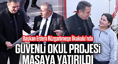 Güvenli Okul Projesi Masaya Yatırıldı
