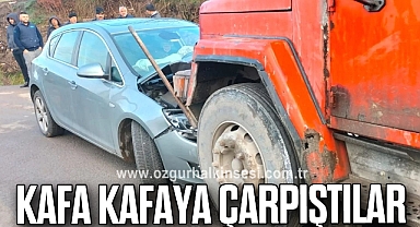 KAFA KAFAYA ÇARPIŞTILAR