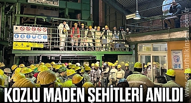 KOZLU MADEN ŞEHİTLERİ ANILDI