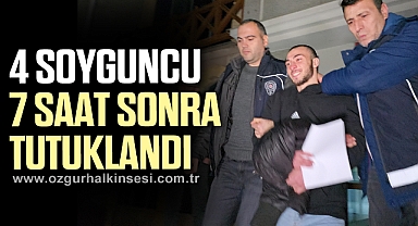 Kuyumcu soygununu gerçekleştiren 4 kişi tutuklandı