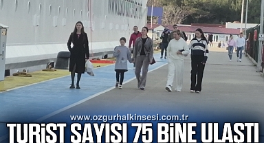 Rusya'dan Amasra'ya gelen turist sayısı 75 bine ulaştı