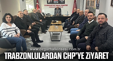 Trabzonlulardan CHP'ye ziyaret