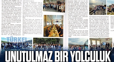Unutulmaz bir yolculuk, muhteşem bir deneyim