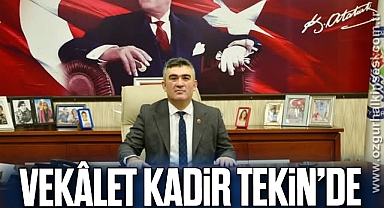 Vekâlet, Meclis Üyesi Kadir Tekin’de