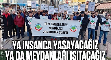 Ya insanca yaşayacağız ya da meydanları ısıtacağız