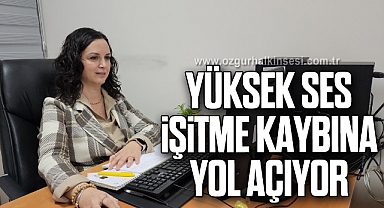 Yüksek ses işitme kaybına yol açıyor