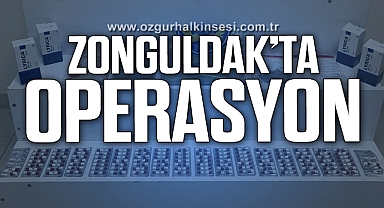Zonguldak'ta narkotik operasyonu