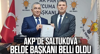 AKP'de Saltukova Belde Başkanı Belli Oldu