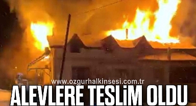 ALEVLERE TESLİM OLDU