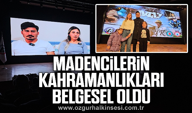 Asrın felaketinde madencilerin kahramanlıkları belgesel oldu