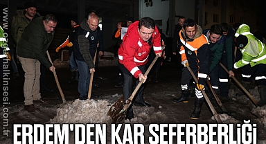Başkan Erdem'den Kar Seferberliği