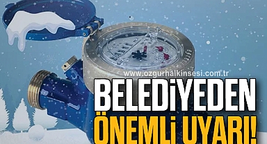 Belediyeden Önemli Uyarı!