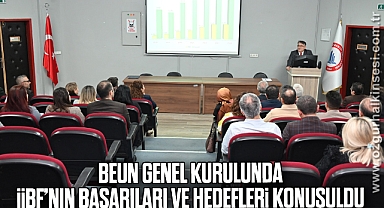 BEUN Genel Kurulunda İİBF’nin Başarıları ve Hedefleri Konuşuldu