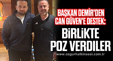 BİRLİKTE POZ VERDİLER