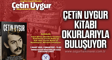 Çetin Uygur Kitabı Okurlarıyla Buluşuyor
