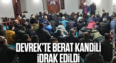 Devrek’te Berat Kandili idrak edildi