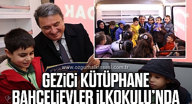 Gezici Kütüphane Bahçelievler İlkokulu’nda