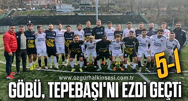 Göbü, Tepebaşı'nı ezdi geçti: 5-1