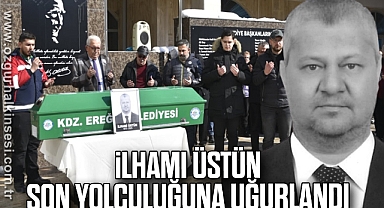 İlhami Üstün Son Yolculuğuna uğurlandı