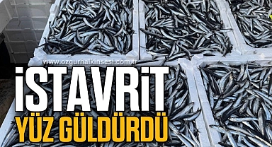 İstavrit yüz güldürdü