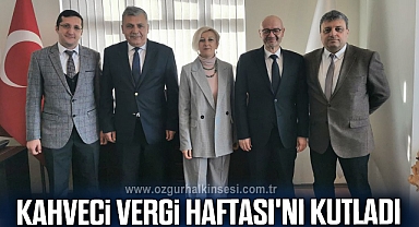 Kahveci Vergi Haftası'nı Kutladı