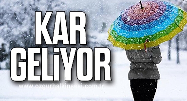 KAR GELİYOR