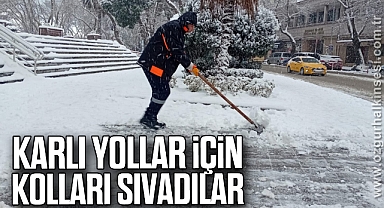 KARLI YOLLAR İÇİN KOLLARI SIVADILAR