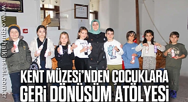 Kent Müzesi’nden Çocuklara Geri Dönüşüm Atölyesi