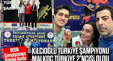 Kilcioğlu Türkiye Şampiyonu, Malkoç Türkiye 2'ncisi Oldu