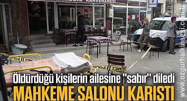 Öldürdüğü kişilerin ailesine