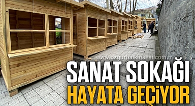 Sanat Sokağı hayata geçiyor…