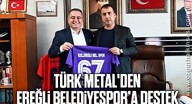 TÜRK METAL'DEN EREĞLİ BELEDİYESPOR'A DESTEK