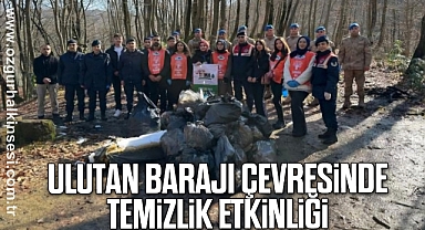 Ulutan Barajı Çevresinde Temizlik Etkinliği