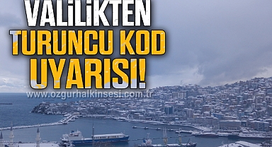 Valilikten turuncu kod uyarısı!
