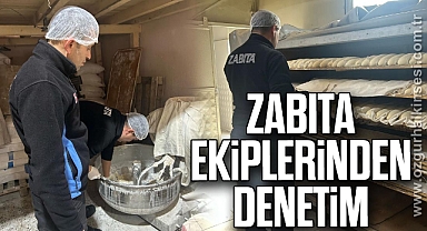 ZABITA EKİPLERİNDEN DENETİM