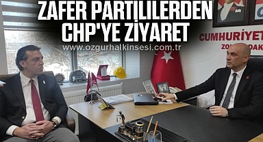 ZAFER PARTİLİLERDEN CHP'YE ZİYARET