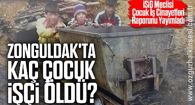 ZONGULDAK'TA KAÇ ÇOCUK İŞÇİ ÖLDÜ?