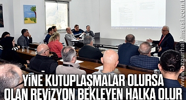 BAŞKAN POSBIYIK: YİNE KUTUPLAŞMALAR OLURSA, OLAN REVİZYON BEKLEYEN HALKA OLUR