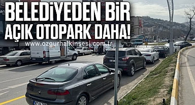 Belediyeden Bir Açık Otopark Daha!