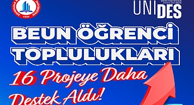 BEUN Öğrenci Topluluklarından Büyük Başarı: ÜNİDES’ten 16 Projeye Destek