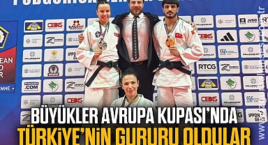 Büyükler Avrupa Kupası”nda Türkiye’nin Gururu Oldular