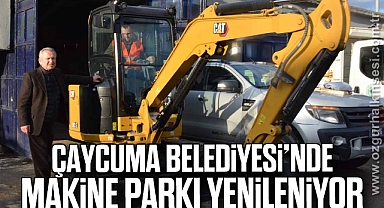 Çaycuma Belediyesi’nde makine parkı yenileniyor