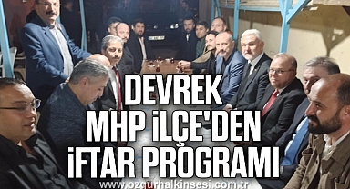 Devrek MHP İlçe'den iftar programı