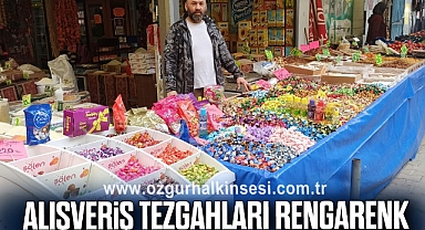 Devrek’te alışveriş tezgahları rengarenk