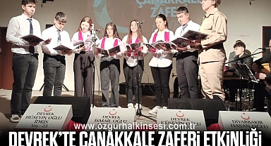Devrek’te Çanakkale Zaferi etkinliği düzenlendi