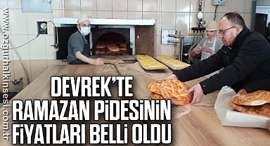 Devrek’te ramazan pidesinin yeni fiyatları belli oldu